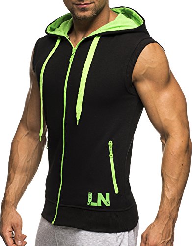 LEIF NELSON GYM Herren Weste Tank LN20150494 Top - 2