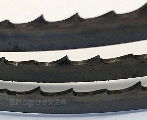 Standard Sägeband Bandsägeband Bandsägeblatt Sägebänder 2240 mm x 6 mm x 0,65 mm x 6 Zähne pro Zoll , für Holz , Hartholz , Brennholz , Sperrholz , Quer- und Schweifschnitte , Elektra Beckum , Metabo , Einhell , Güde , Atika , Westfalia u.v.m. - 3