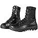 Produktbild FREE SOLDIER Herren's Wildleder Leder Taktische Stiefel Mid Cut Atmungsaktiv Leicht Wandern Schuhe Schwarz, 42