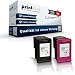 Produktbild Print-Klex 2x kompatible Tintenpatronen für HP OfficeJet 4500 Wireless J 4500 Series J 4524 J 4535 J 4540 J 4550 J 4580 J 4600 Series J 4624 J 4660 J 4680 J 4680C HP 901 BK HP 901 CL HP901BK HP901CL Sparset - CC654AE CC656AE CC653AE HP901XL - Eco Plus Serie
