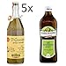 Produktbild 5x Farchioni Il casolare grezzo naturale 1L Extra nativ Natives Olivenöl olio oliva + 1x Farchioni Classico Extra Natives nativ Olive Olivenoel 1 L olio vergine oliva