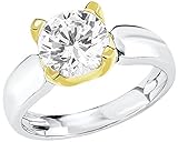  s.Oliver - Anillo de plata con circonita, talla 12