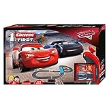 cars rennbahn thunder hollow 2, 9 Meter lange Rennstrecke Carrera FIRST Disney Pixar Cars 2,9 Meter 20063021 Autorennbahn ab 3 Jahren