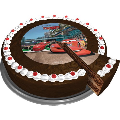 Preisvergleich Produktbild Dekoback Zucker Tortenaufleger Cars 1, 13 g