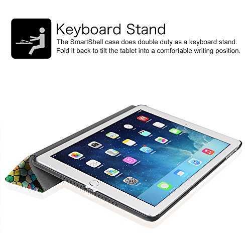Fintie iPad Air 2 Hülle – Ultradünn Superleicht Smart Cover Schutzhülle Tasche Case mit Ständer und Auto Sleep / Wake Funktion für Apple iPad Air 2 (iPad 6 6th Generation), Mosaic - 9