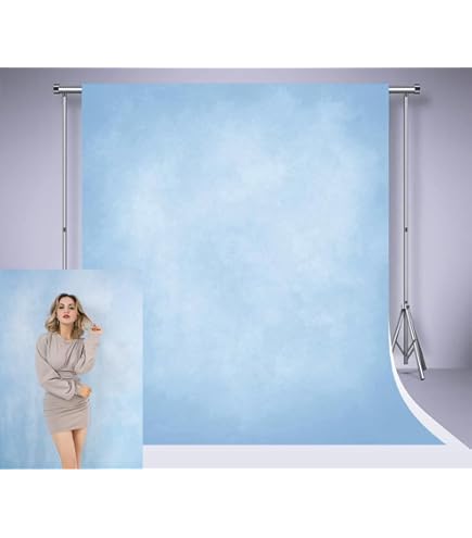 YongFoto 1,5x2,2m Vinile Sfondo Fotografico Dipinto Bianco Mattone Parete Invecchiato Fondale Foto Festa Nozze adulto Partito Studio Fotografico Puntelli