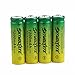 Produktbild 4 Stücke 14500 AA Wiederaufladbare Batterie, Siswong 1200mAh Li-ion 3.7V Batterie Für Taschenlampe Lampe Fackel (4 Stücke)