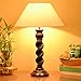 Homesake Classic Black Twister Table Lamp With White Shade RS.1299.00