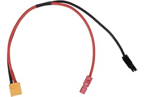 RiToEasysports Connecteur XT60 Cuivre Gel de Silice XT60 Câble Adaptateur pour Moteur D'entraînement Central BAFANG BBSHD à la Batterie Bafang