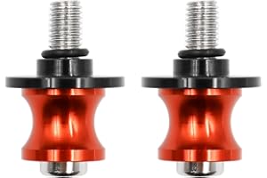 Hsthe Sea Paquete de 2 Soportes universales de Brazo oscilante M10, Carrete de bobinas, Adaptador de Carrera, Soporte de reparación de protección oscilante, Soporte de Motocicleta