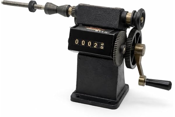 KATSU Manual Coil Roller, Copper Wire Winding Tool for Audio Output Transformer, Mechanical Counter 990722