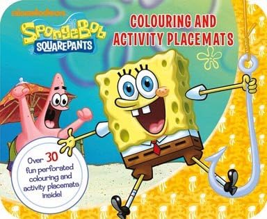 Spongebob Colouring & Activity Placemats