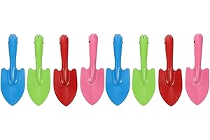 Toddmomy 8 pcs Kids Gardening Kids Gardening Set Mini Trowel Set Metal Hand Shovel Tools, Mini Trowel