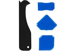 USTNIR Lot de 4 pièces pour le lissage des joints, grattoirs pour joints en silicone et acrylique
