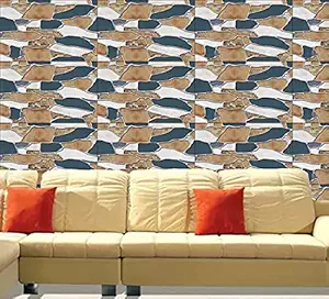 ALL YOUR DESIGN Self Adhesive Brick Design Wallpaper Wall Sticker for Home Decor, Living Room, Bedroom, Hall, Kids Room, Play Room (brick-wallpaper-pt04-01-5.5sqft-moq-5)