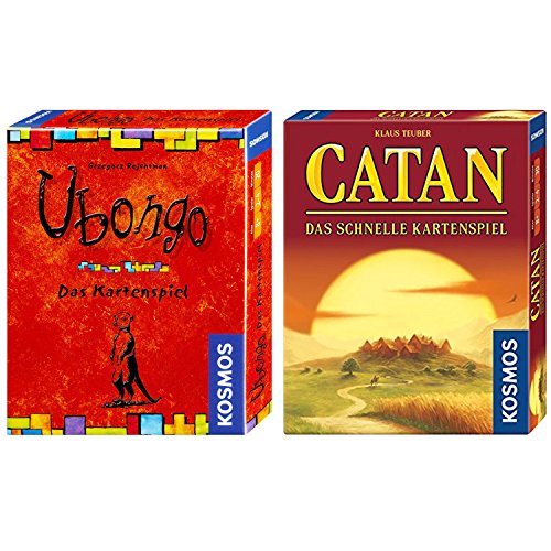 KOSMOS 2er Set 740221 740214 Catan - Das schnelle Kartenspiel + Ubongo - Das Kartenspiel KOSMOS 2er Set 740221 740214 Catan - Das schnelle Kartenspiel + Ubongo - Das Kartenspiel