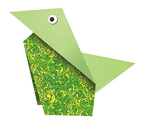 Ursus 22825199 – Designpapier Jade, 50 Blatt, 20 x 20 cm, beidseitig bedruckt - 3