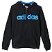adidas - Hoodies & Track Tops - Essentials Linear Brushed Hoodie - Black - 13-14Y