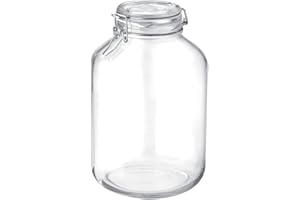 Dosen-Zentrale Züchner GmbH Bormioli Rocco Fido Drahtbügelglas, Glas, 5l