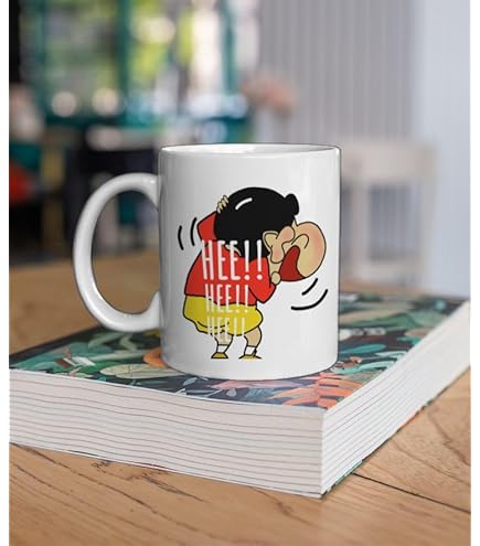 Buy Chocobi Crayon Shin-chan Mug, Green Online at Low Prices in