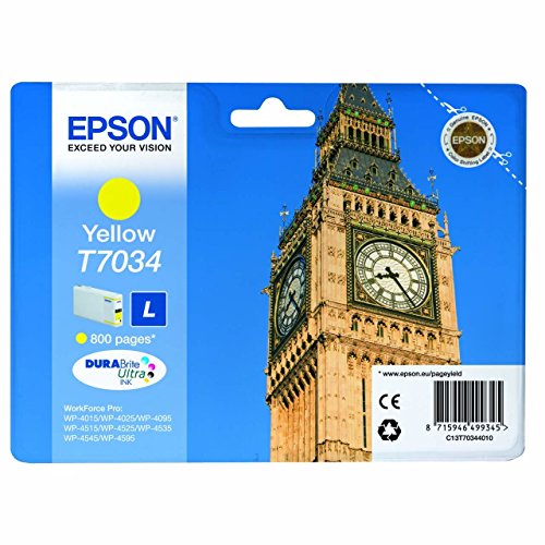 Epson T7034 Tintenpatrone Big Ben, Singlepack gelb - 2