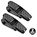 Produktbild Binoster Car Sunglasses Holder, Sunglass Visor Clip Double Sunglasses/Glasses Holder For Car Sun Visor- Conveniently Holds 2 Pairs Of Sunglasses And Tickets