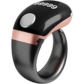 Titreşimli Akıllı Zikir Y&uuml;z&uuml;ğ&uuml; | LED Ekranlı Dijital Tesbih &amp; Otomatik Tur Sayacı Rose Gold