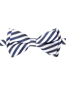 Retreez Jungen Gewebte vorgebundene Fliege Gestreifte - in verschiedenen Farben