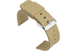 Shieranlee Quickfit Armband, Silikon Kompatibel mit 12MM 14MM 16MM 18MM 19MM 20MM 21mm 22MM 24MM Watchband Watch Strap