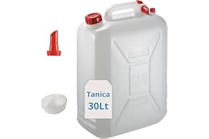 Tomaino Tanica Acqua e Alimenti in plastica, HDPE,