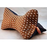 Leseknochen, Zierkissen, Nackenkissen, Tablethalter, Keilkissen, Jeans Punkte- versandfertig!