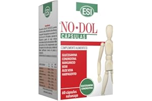 NODOL Cápsulas 60 naturcaps | Glucosamina, Condroitina, MSM, Harpagofito y Aloe Vera | Complemento alimenticio para cuidado articular | Sin gluten, lactosa ni OGM | ESI