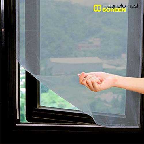 Magneto Mesh Screen Insektenschutzgitter für Fenster - 7