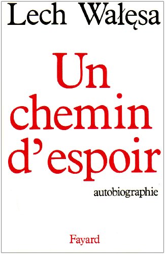 couverture de : Un chemin d'espoir