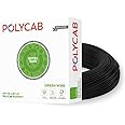 Polycab Maxima plus 90m, 1.5sqmm. •Heat Resistant •Eco Friendly • PVC Insulated Copper Cable •Energy Saving •Flame Retardant •99.97% Electrolytic Grade Copper •Low Smoke【Black】