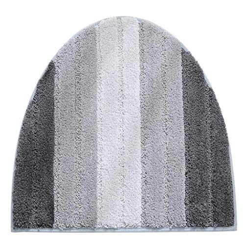 Preisvergleich Produktbild FeiXing158 Halbelliptische, rutschfeste, absorbierende, gepolsterte Schlafzimmertürmatte aus Mikrofaser