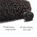 HmtAfro 100% Virgin Hair 7A+ Grade 300 Gram Afro Kinky Curly Natural Color(8'' 8'' 8'')