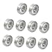 Produktbild Gazechimp 10 Stück Hochwertige Rillenkugellager Kugellager, Silber, aus Metall, 608ZZ / 623ZZ / 624ZZ / 625ZZ / 688ZZ / 626ZZ / 688ZZ - 625zz