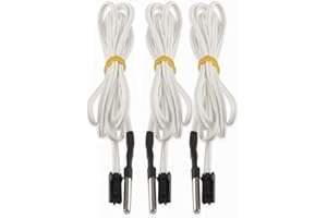 Toaiot Prus i3 MK3 mise à niveau Hotend pièces HT-NTC100K capteur de thermistance haute température +300 degrés 2 broches pour imprimante 3D MK3 extrudeuse bloc chauffant 3 pièces