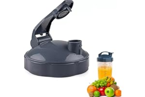 FiTspi Couvercle à rabat avec joint en caoutchouc pour mixeur Nutribullet de 32/61/530 ml, accessoires de mixeur durables compatibles avec les modèles Nutribullet 600 W et 900 W