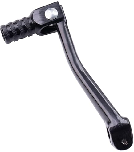 Tusk Folding Shift Lever – Fits Yamaha Banshee 350 1987-2006 – Black/Blue Tip