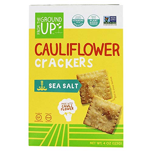 From The Ground UpCauliflower Crackers Sea Salt - 4 oz.