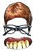 Produktbild Austin Powers 3 Piece Fancy Dress Kit: Wig, Glasses & Teeth by Party Central
