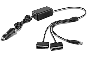 Taoke Caricabatteria da Auto 3 in 1 per DJI Phantom 4 Phantom 4 PRO + Advanced pu¨° caricare Due batterie e Un Telecomando