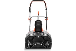 FUXTEC Fraise à neige sans fil 40V FX-E2SFSET, chasse-neige sans fil y compris batterie + chargeur, largeur de travail 51 cm, portée d'éjection 6 m, batterie Li-Ion, feux avant LED, légère et maniable