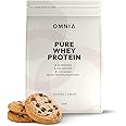 OMNIA Pure Whey Protein Powder, Nutrition Low Carbs and Low Sugar Muscle Building Powder, Over 22G Protein Per Serving - 33 Servings - 1 KG - Cookies and Cream