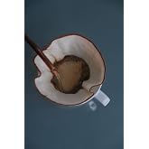 (3 adet) "&Ccedil;İFT KATLI" V60.4 Yıkanabilir, Kumaş, Organik Kahve Filtresi, Ağartılmamış%100 Ham Pamuk - Ekolojik Filtre (3adet)
