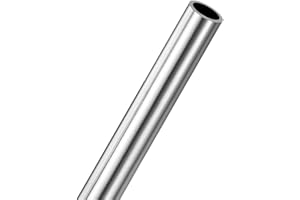 M METERXITY 300mm 304 Stainless Steel Tube, 20mm OD 2mm Wall Thickness Seamless Stainless Steel Tubing for Construction/Machining/DIY Crafting, Metal Straight Pipe [0.79x0.08x12IN]
