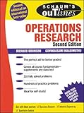 Schaum's Outline of Operations Research (Schaum's Outlines) by Richard Bronson, Govindasami Naadimuthu