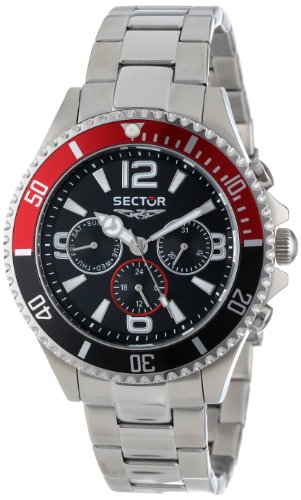 Sector Herren-Armbanduhr 230 Analog Quarz Edelstahl R3253161001 Sector Herren-Armbanduhr 230 Analog Quarz Edelstahl R3253161001